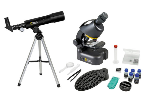 Bresser National Geographic Set 50 360 AZ Telescope and 40x–640x Microscope - Kомплект телескоп и микроскоп 73384 1